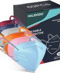 60 Packs Of Individually Wrapped KN95 Face Masks, 5-Ply Breathable And Super Comfortable Filter Safety Masks, Multi Color