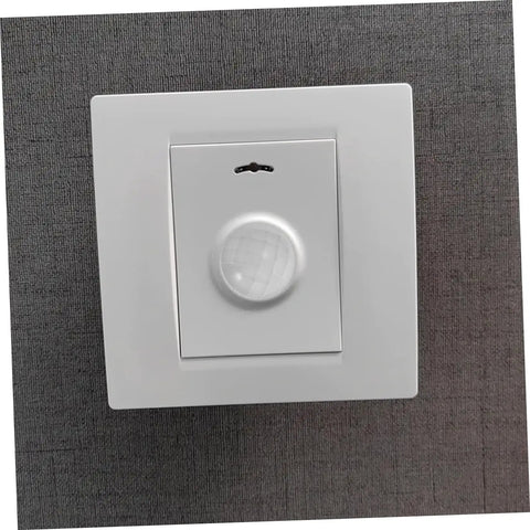 4 Pack Motion Sensor LED Light With Induction Sensor For Hallway Garage Garden Courtyard Lighting Easy Installation Energy Efficient Emergency Lighting Motion Activated Auto On Off white wall-mounted LED sensor light