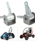 Go Kart Spindle Bracket Replacement Set 4.5 Inch By 5 Eighths Inch Right And Left Steel Alloy Steering Knuckle Bracket