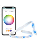 Smart LED Light Strip With Full Color Spectrum And White 1800 Lumens Adaptive Lighting Works With Siri And HomeKit with iPhone app