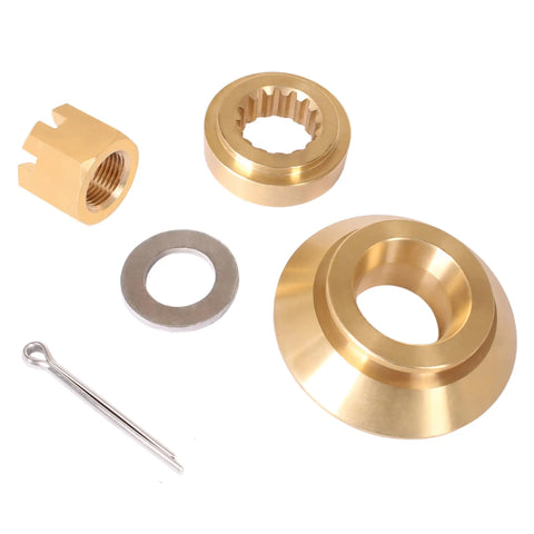 Must Have Propeller Nut Kit With Stopper Propeller Bush Thrust Washer And Spacers For Suzuki DF150 DF300 Outboard Motors 150HP 300HP Gearcase 15 Tooth Spline Four And Three Quarters Inch