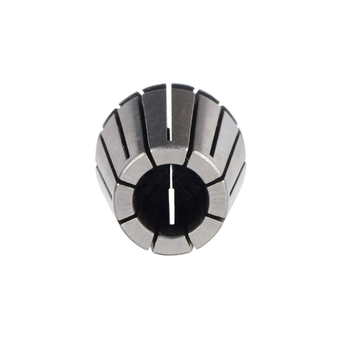Precision Balanced ER25 Spring Collet Nut Slick Heavy Duty Clamping Ring For CNC Milling And Engraving Shop Rigs With Knockout Grip and Seriously Solid Torque Output close-up detail of collet nut openings.