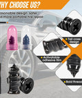 61 Piece DIY Tire Repair Kit With Screw Type Rubber Plugs And Screwdriver For Tubeless Punctures Quick Patch Self Service Tool