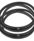 Wrapped Rubber V Belt For A65 Or 4L670 Classic A Profile, 65 Inch Inside Circumference 1650mm, Heavy Duty Drive Belt For Power Transmission With Even Load Distribution And Superior Wear Resistance, black A-65 belt