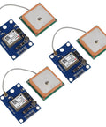 3 Pack NEO 7M GPS Module Upgrade For Flight Controllers With EEPROM Backup And Ceramic Antenna 9600 Baud TTL RS232