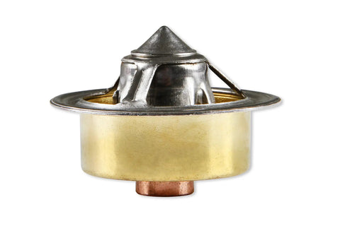 High Performance High Flow Thermostat Opens At 180 Degrees For Street, Drag, And Oval Track Racing, Copper And Brass Construction Resists Coolant Pressure Variations And Delivers Consistent Temperature At High RPM, single unit