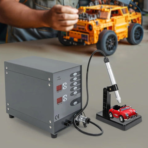 100W Pulse Arc Jewelry Welder Kit For DIY Permanent Jewelry 110V Spot Welding Tool near model car