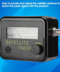Portable Satellite Signal Strength Finder Pro with clear digital screen for DirecTV dish alignment and antenna setup 950 2150 MHz