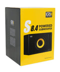 Eight Inch S8 Four Generation Four Powered Studio Subwoofer With A 109 Watt Class D Amp Delivers Bass To 30Hz Max SPL 112 dB box