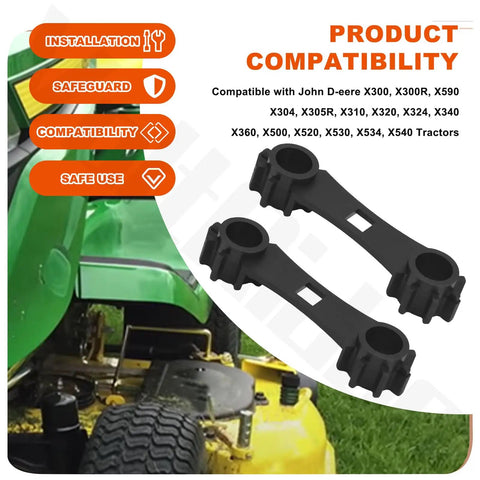 Bearing With Housing Compatible With X300 X300R X304 X305R X310 X320 X324 X340 X360 Tractors Replacement Part M152776 on tractor assembly
