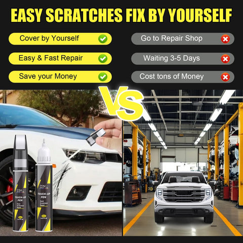 Chevrolet Cypress Gray Exact Color Match Two In One Scratch Repair Paint Kit With Pen Tip And Brush for Easy Chevy Touch Ups