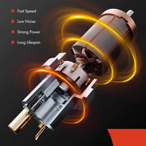Electric Fuel Pump Assembly With Sending Unit Direct Fit For Ford Crown Victoria Lincoln Town Car Mercury Grand Marquis 1998 1999 2000 V8 4.6L Gas Models Only Vin W showing internal components and features like fast speed, low noise, strong power.