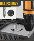 M3 0.5x8 Pan Head Machine Screws Assortment Kit 300 Pieces Carbon Steel Phillips Bolts with drill in use
