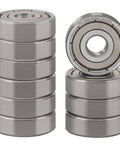 Deep Groove Ball Bearings 6x19x6mm 626ZZ Double Sealed Pre Lubricated For High RPM Chrome Steel ABEC 3 Built To Last Dual Seal High Precision Bearings 10 Pack, stacked bearings