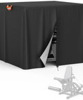 Heavy Duty Waterproof Leg Extension And Curl Machine Cover For Home Gym 420D Dustproof Adjustable Bench Shield Black