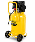 15 Gallon Air Compressor With 2 HP Twin Cylinder Vertical Tank 4.5 CFM At 90 PSI Quiet 66 dB Oil Free 125 PSI Max