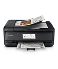 Front view of PIXMA TR8620a All In One Printer For Home Office With Copy, Scan, Fax, Auto Document Feeder, Photo and Document Printing