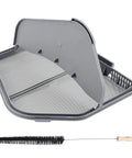 Plug-And-Play Dryer Lint Trap Filter Replacement For Samsung Dryers With Flap And Vent Cleaner Brush