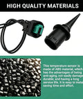 Kick Your Climate Game Up With This Outside Ambient Air Temperature Sensor Connector Plug And Wire Harness Kit For Mercedes Models showing high-quality ABS materials and connectors.