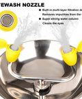 Emergency Eye Wash Station Wall Mounted With Double Nozzle Filtered Water Flow For Fast Eye Irrigation and Safety