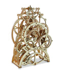 3D Wooden Gear Clock Kit For Teens And Adults Snap Together Mechanical Clock With Moving Gears No Glue Or Tools Needed Dope Hands On Build