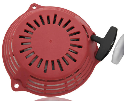Recoil Pull Starter For GCV190A GCV190LA GSV190AE GC190A GC190LA Replacement 28400 Z0Y 013ZB with red cover and black handle