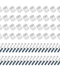 40 Piece Clear Mirror Clips Kit With Screws And Drywall Anchors For One Eighth Inch Glass Retainer Hardware Beast Mode Hold.