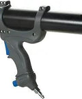 20 Ounce Sausage Pneumatic Cartridge Applicator For Spray And Bead Jobs With Dual Flow Controls, side view
