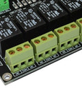 Eight Channel I2C Relay Module For Arduino Raspberry Pi ESP32 And Home Assistant With LED Indicators SPDT Contacts