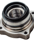 Close-up of Rear Wheel Bearing Hubs For Toyota Tacoma 2005-2020, 2 Piece Hub Assembly Kit, showing ABS Encoder and 4 Bolt Square Flange.