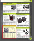 Pro Grade Cast Iron V Block Set For Precision Milling And Setup, 3 X 1 3/4 X 2 3/8 Inches, Distortion-Resistant, Machined To 0.0005 Inch Tolerance For Square And Parallel, Matched Pair For Consistent Workholding And Repeatable Alignments, catalog page