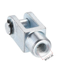 Air Cylinder Rod Clevis End Y Connector 60mm Length M12x1.25 Female Thread Alloy Pneumatic Fitting For 40mm Bore Cylinders Two Pack Easy Install And Durable Snug Fit, M12x1.25 thread