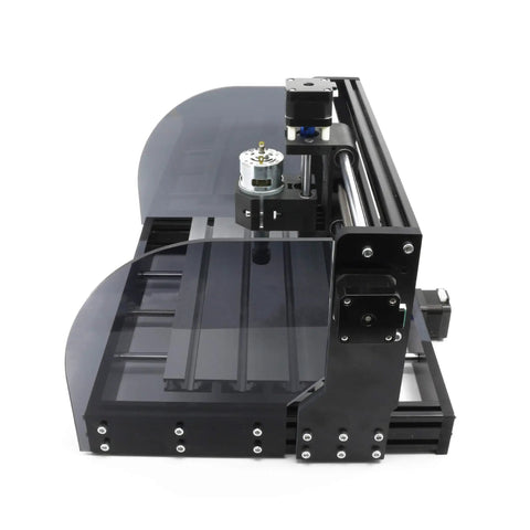 Front view of 3 Axis Desktop Mini CNC Router Kit For Wood, PCB, PVC Milling And Engraving With GRBL Control, 3018 PRO MAX