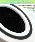 Close-up of activated carbon filter from TOPPIN TPAP001 3 In 1 H13 Replacement Filter Set For Air Purifier Comfy Air C2