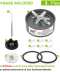 9-Piece Blender Accessory Kit Must-Have Replacement Parts Compatible With 600W Original And 900W Pro High-Speed Blenders