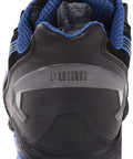 Back view of Rio Black Industrial Work Shoe With Aluminum Toe Cap, Oil And Slip-Resistant Outsole, IdCELL Heel Shock Absorption, Meets ASTM F2413-18