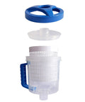 Upgraded Inline Pool Leaf Canister with Easy Open Lid and See Through Basket Fits Hayward W560 W530 Zodiac W26705 Pentair R211084