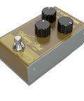 Honey Pot Fuzz Pedal With Vintage Flavor Delivers A Massive Tone Wall And Long Sustain, Dial In High Gain For Saturation, metal chassis