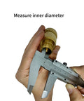 Dual Scale Vernier Caliper 6 Inch Stainless Steel Measuring Tool With Inch And Metric Readings Non Digital Calipers measuring socket