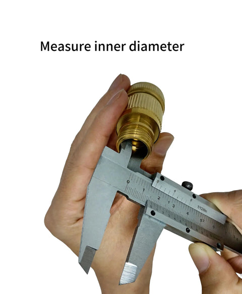 Dual Scale Vernier Caliper 6 Inch Stainless Steel Measuring Tool With Inch And Metric Readings Non Digital Calipers measuring socket