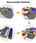 Disassembly instructions for Soft Roller Cleaner Head For V6 DC58 DC59 DC61 DC62 DC74 Cordless Vacuum Cleaners