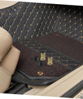 Premium U Nut And Screw Clip Kit With Black Zinc Hex Head Self Tapping Screws And Durable Metal U Clips on car floor mat.