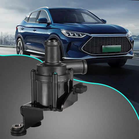 Auxiliary Electric Water Pump For Engine Cooling System Direct Bolt On Replacement DS7G8C419CB designed for Ford vehicles, sturdy construction.