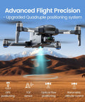 Super Cool Three Axis Gimbal Drone With Camera For Adults Captures Professional Eight K Photos With Level Six Wind Resistance