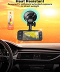 Heavy Duty 3M VHB Dash Cam Adhesive Pads With Electrostatic Film That Stays Put, Heat Resistant 2.15 Inch Round Mounts