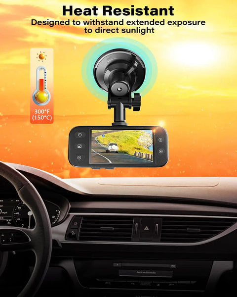 Heavy Duty 3M VHB Dash Cam Adhesive Pads With Electrostatic Film That Stays Put, Heat Resistant 2.15 Inch Round Mounts