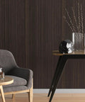 Interior view with Wide 32 Inch By 354 Inch Textured Dark Wood Vinyl Film Peel And Stick For Kitchen Countertops on wall backdrop