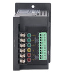 Side view of 90W VFD Inverter For AC Motors 176 To 264V 7A Single To Three Phase Converter showing input and output connections.