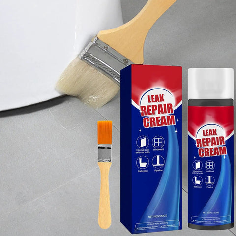 Heavy Duty Waterproof Sealant Liquid Nails Leak Repairs Fast Creates Unbreakable Bond that Seals Cracks with Brush and Packaging