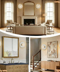 KXKLGWHN Modern Minimalist Style Natural Alabaster Wall Lamp, Hard Wire illuminating living room and dressing table.